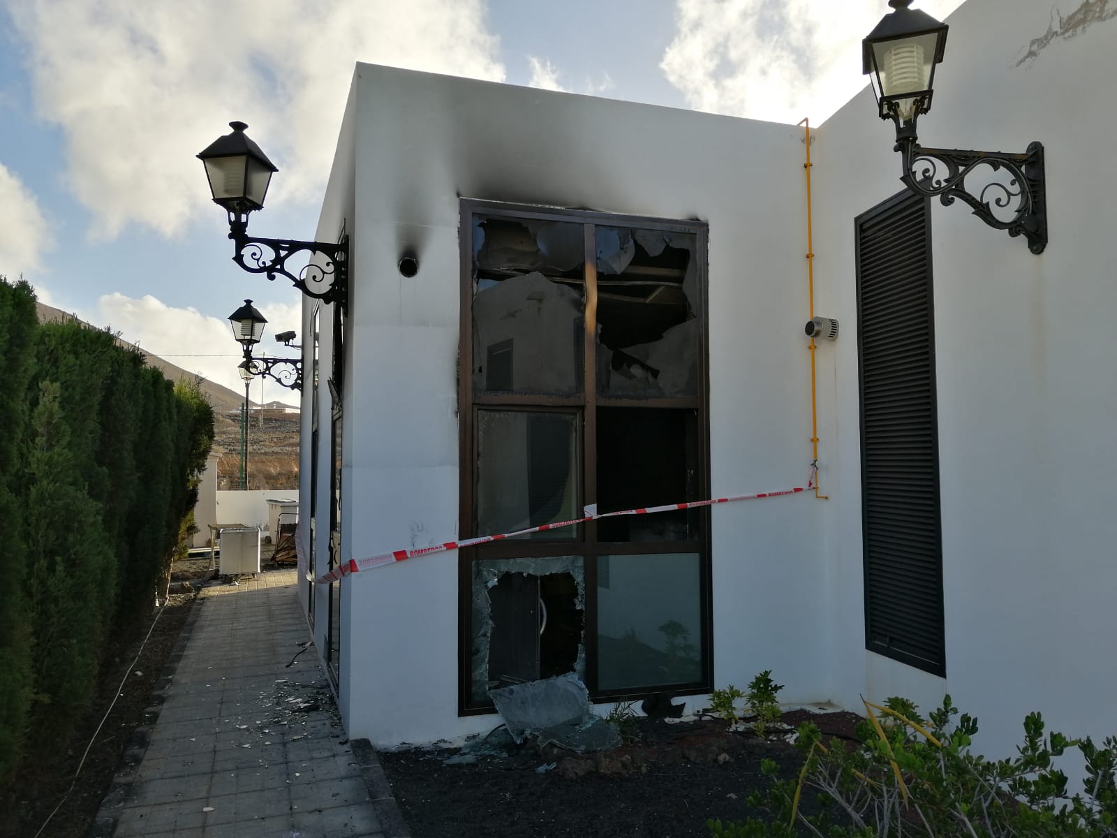 Incendio en la Unidad de Rehabilitación Psicosocial de Tahiche 3