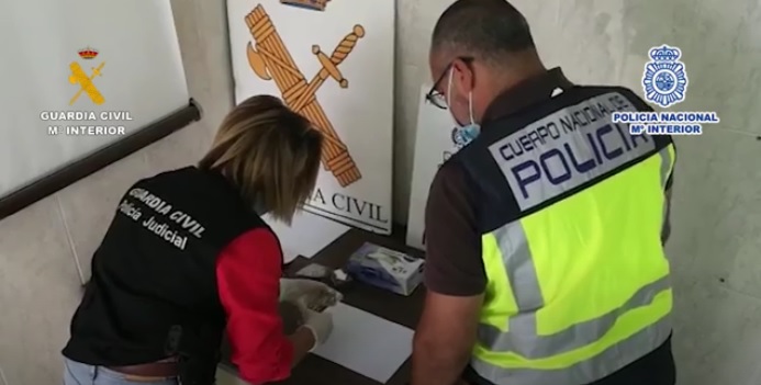 Ambos cuerpos participaron en la operación