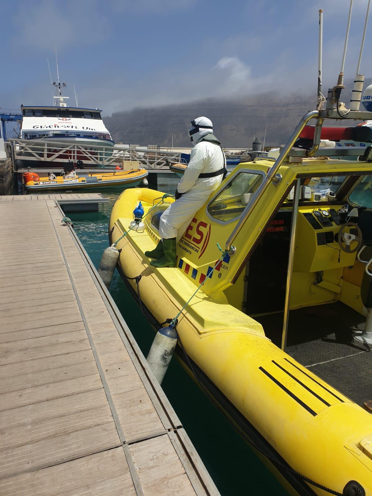 Evacuados de La Graciosa 2
