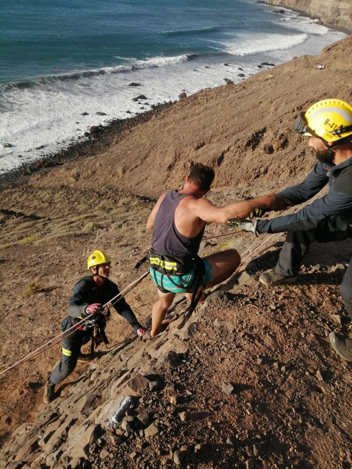 Rescate en Famara 4