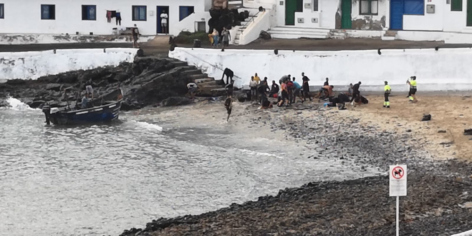 Inmigrantes desembarcados a Caleta Caballo 3