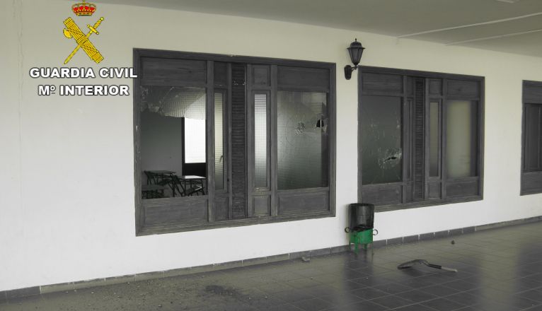 Destrozos en el Instituto de Teguise