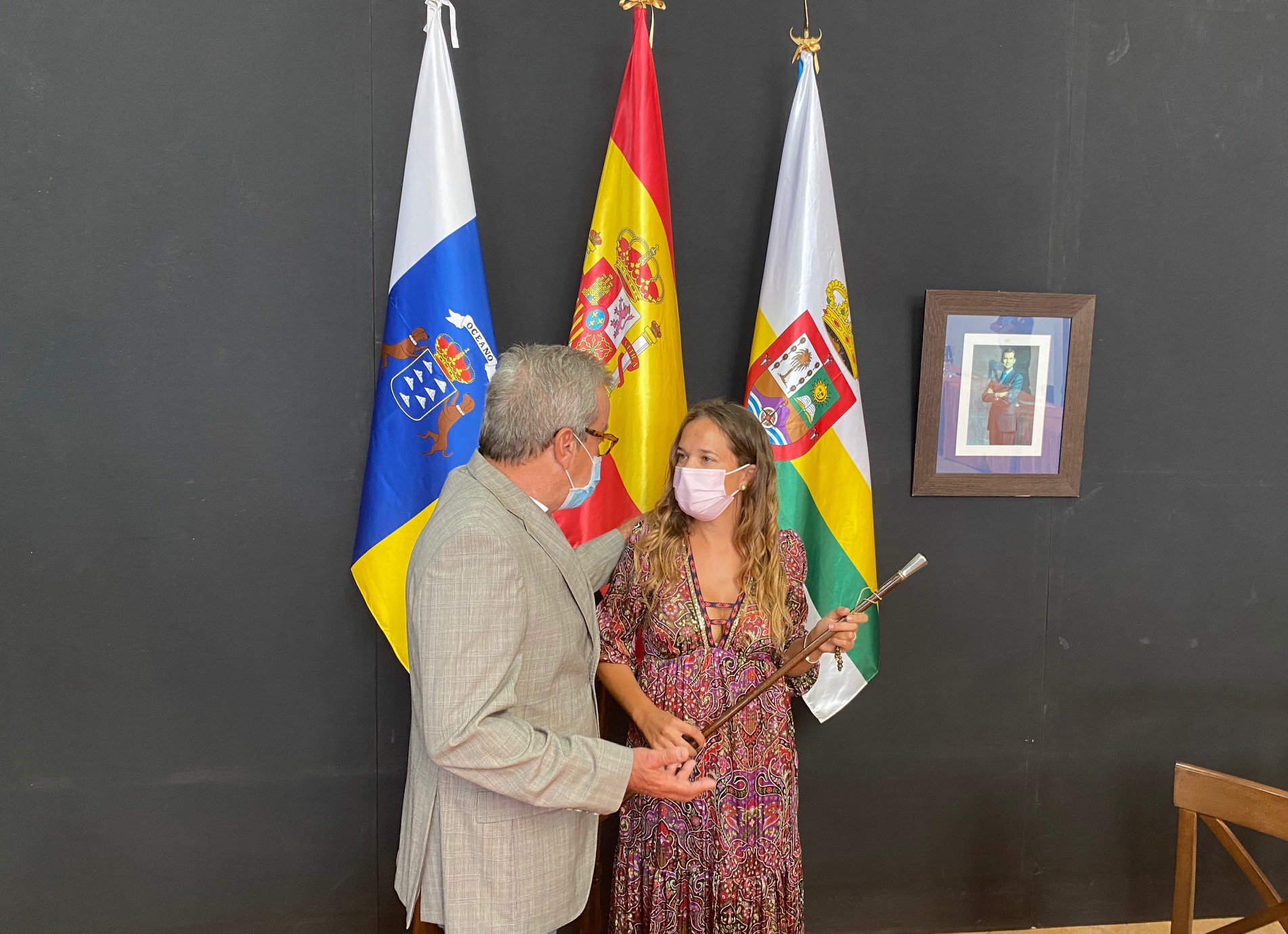 Chaxiraxi Niz, investida alcaldesa de Haría