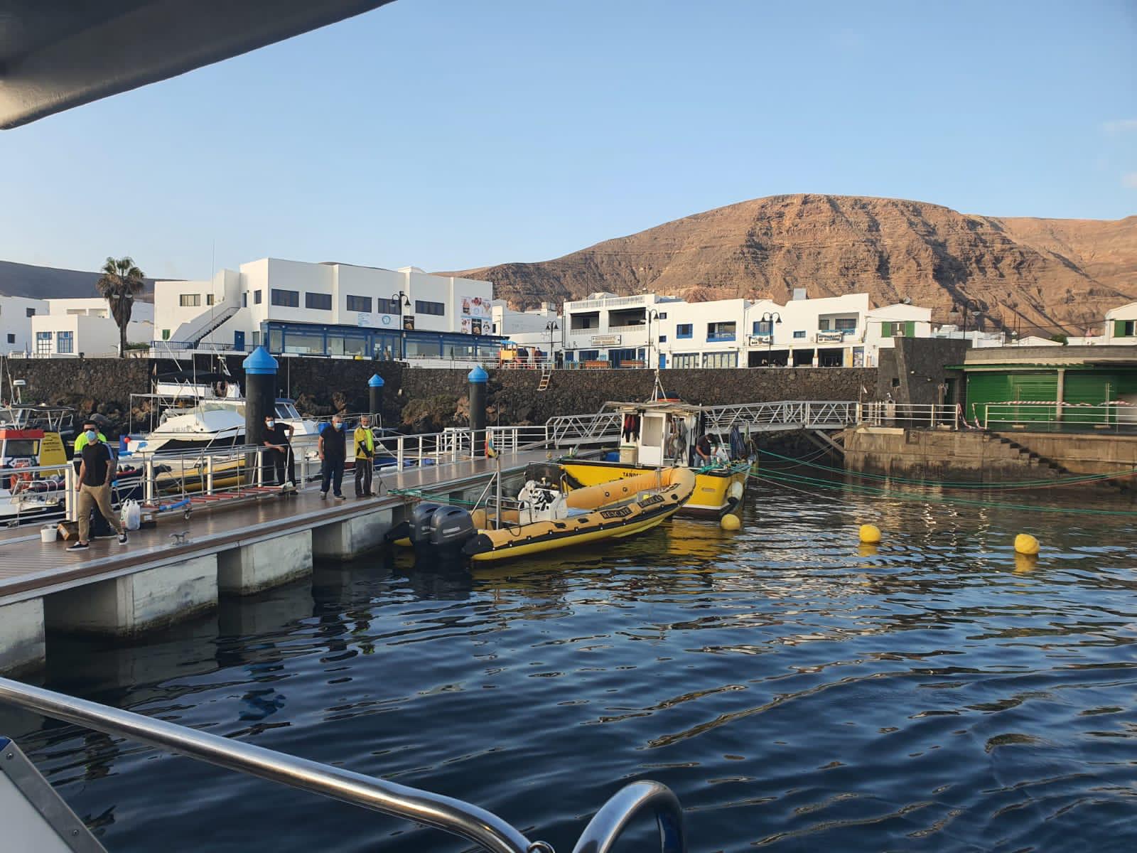 Rescate de los 3 cadáveres en Orzola