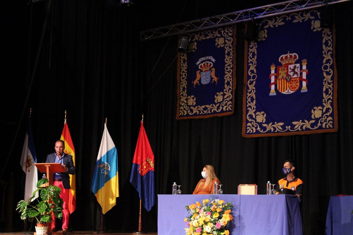 Reconocimiento a Protección Civil de Tinajo