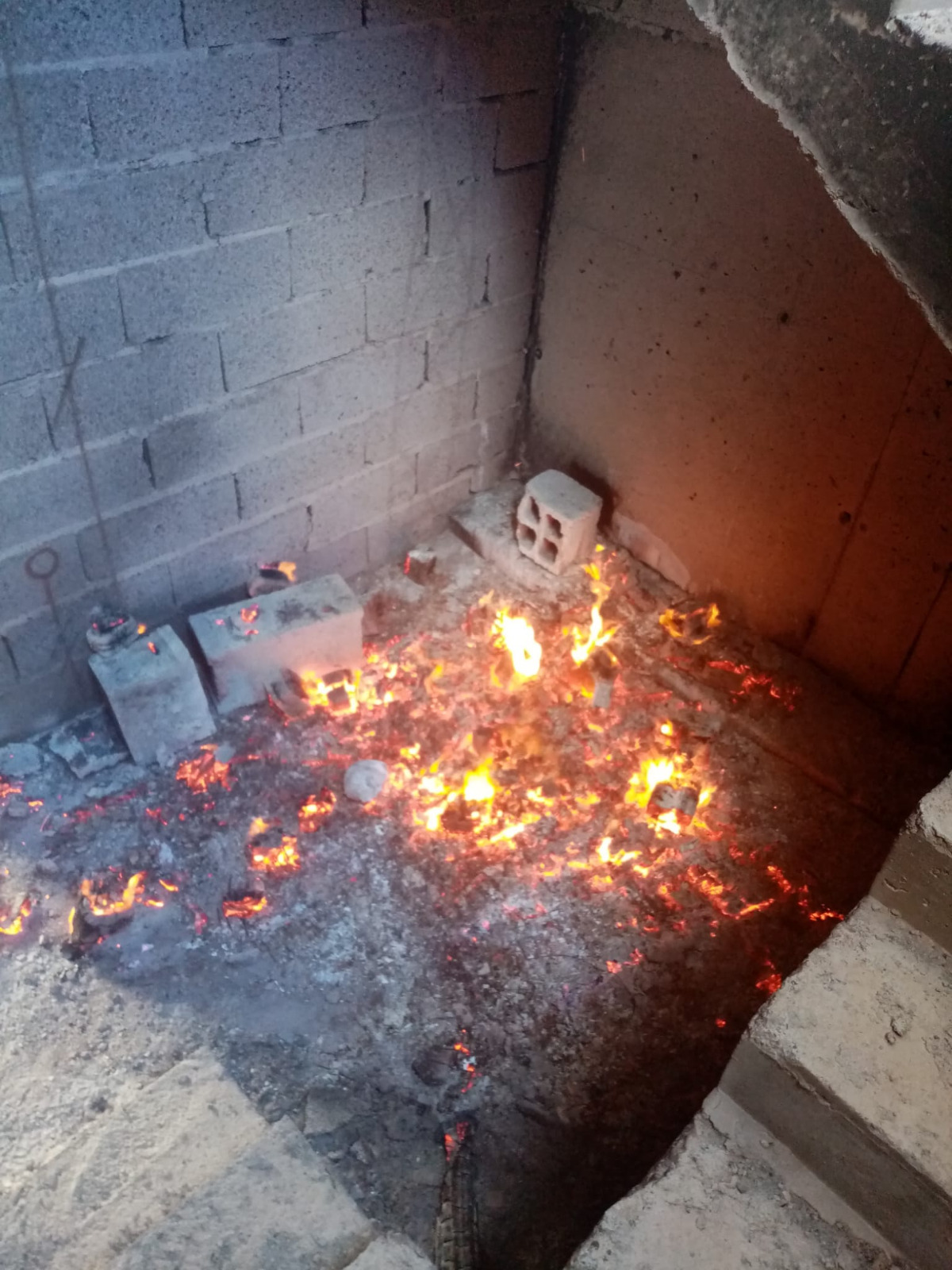 Incendio en un duplex de La Perla