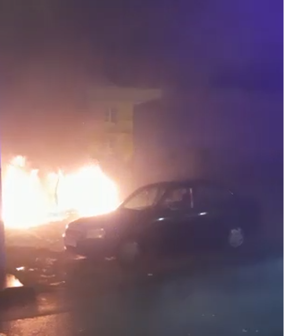 Incendio en Arrecife
