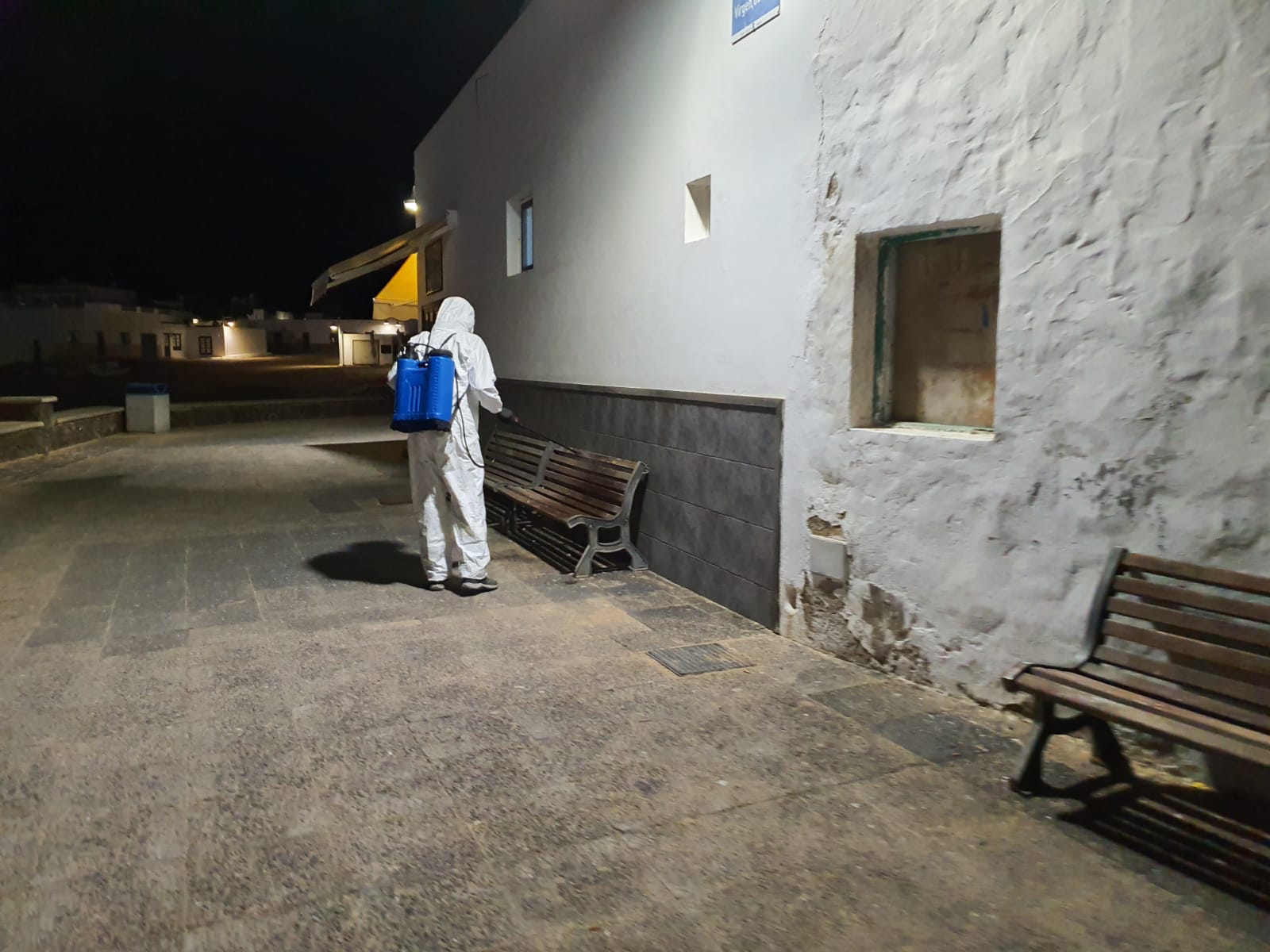 Desinfección en La Graciosa (3)