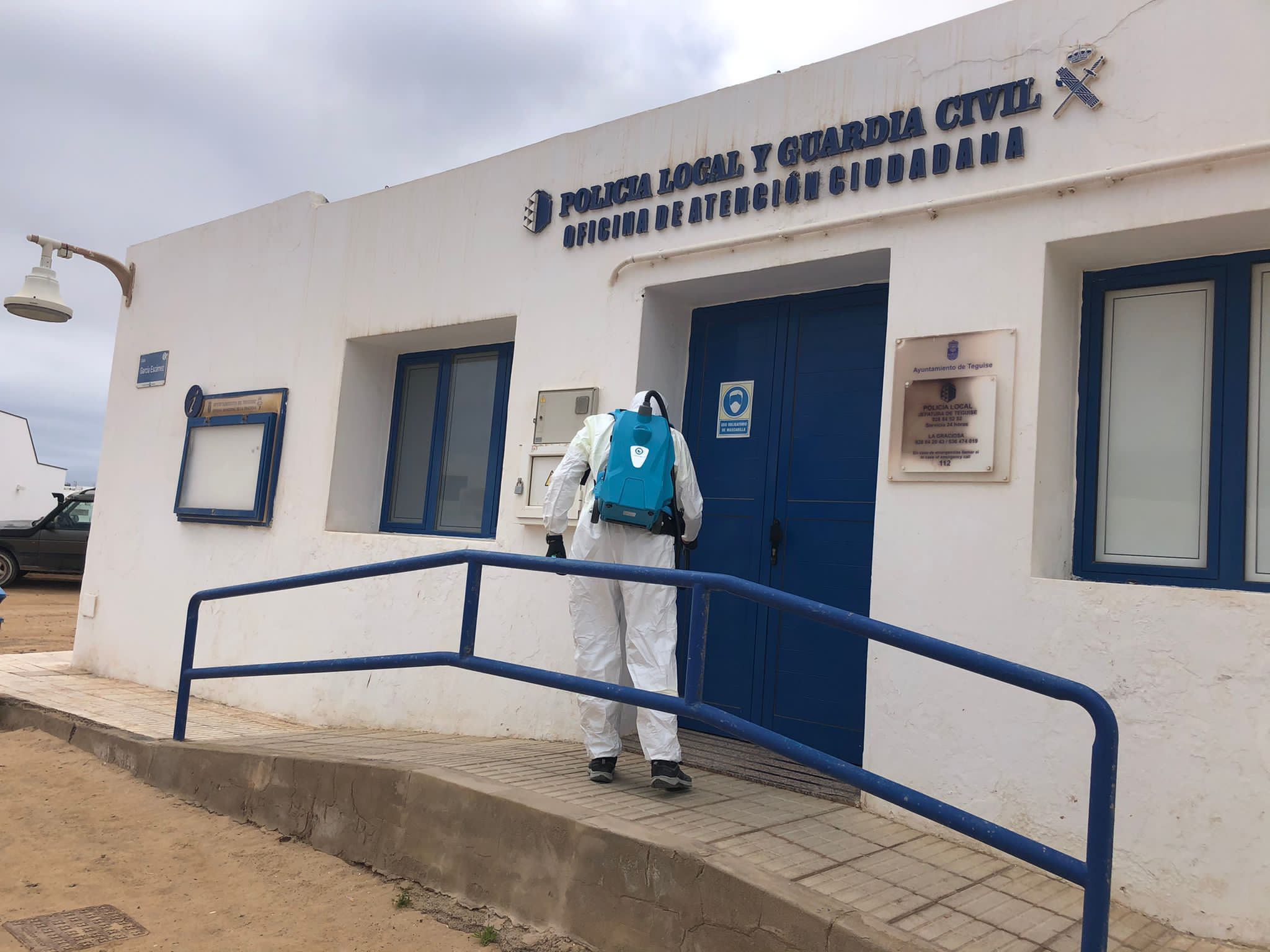 Desinfección en La Graciosa (9)