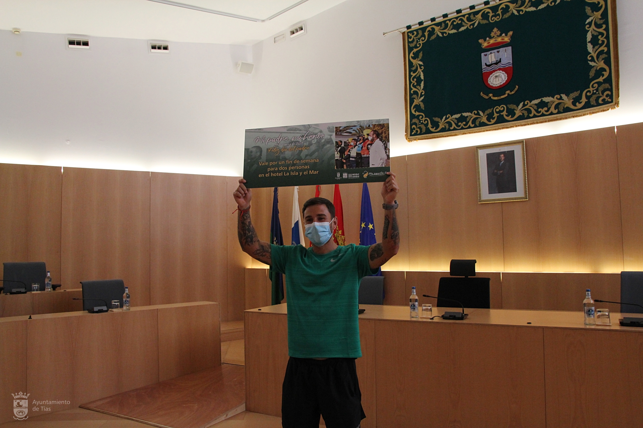 Premio del Día del Padre a Javier Umpiérrez