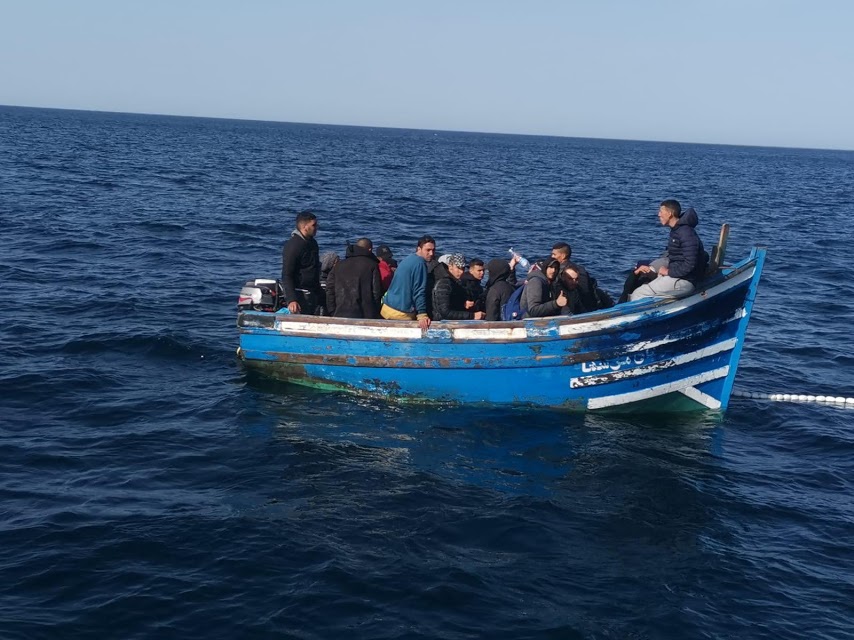 Patera con destino a La Graciosa