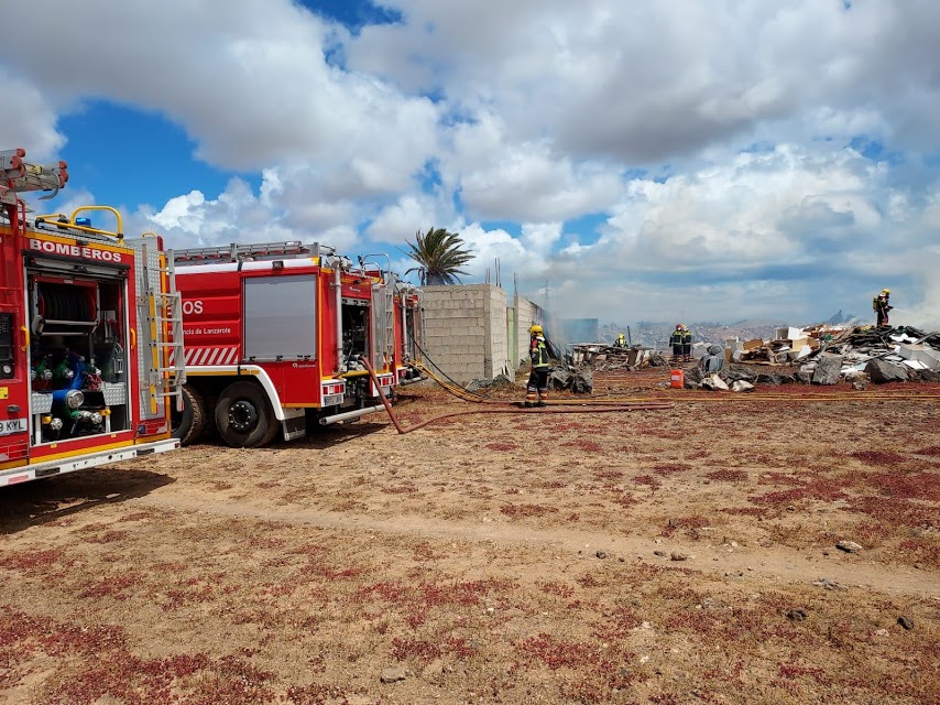 Incendio en un almacén 2
