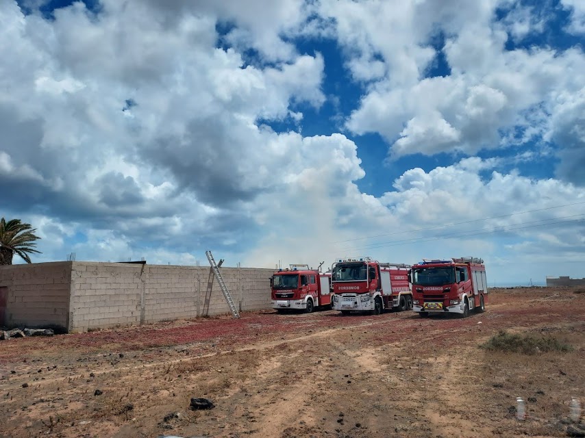 Incendio en un almacén 3