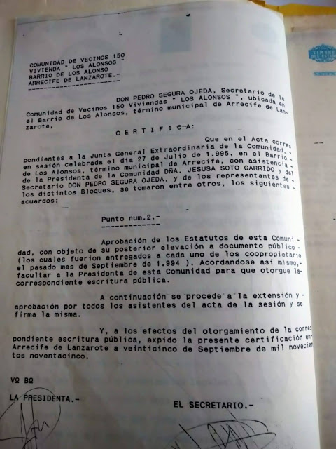 Pedro Segura, Secretario de Los Alonso