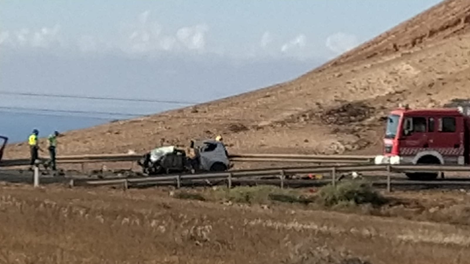 Accidente mortal en Tinajo 2