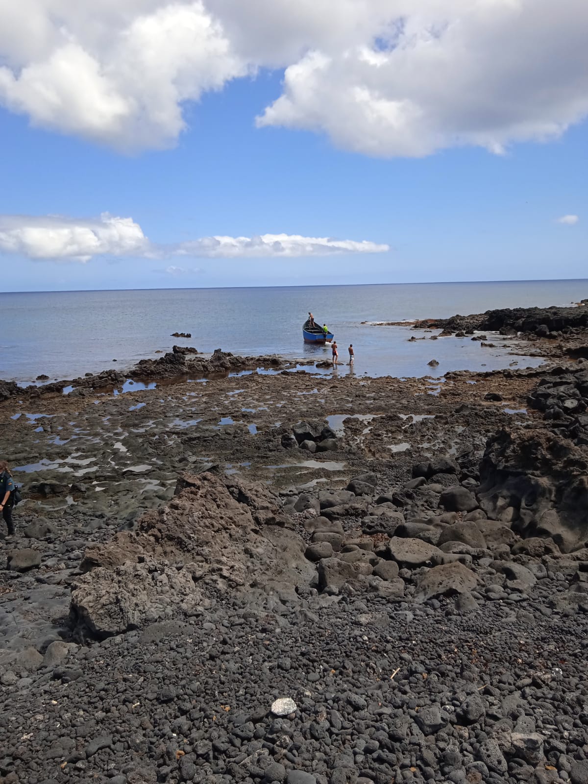 Inmigrantes desembarcados en Punta del Palo 3