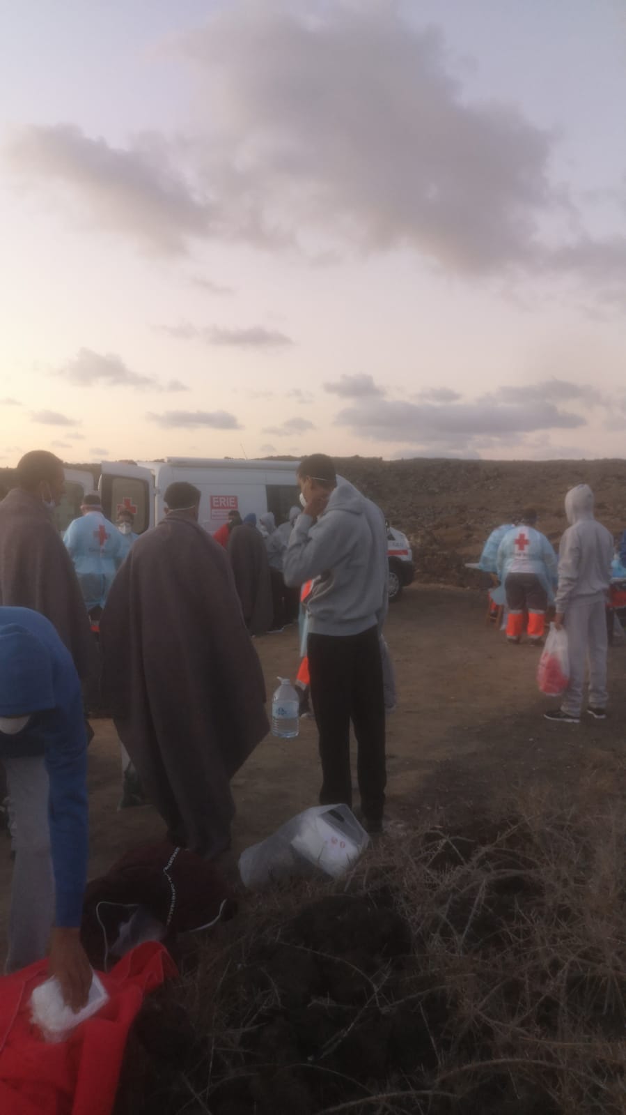 Inmigrantes en Caletón Blanco 2