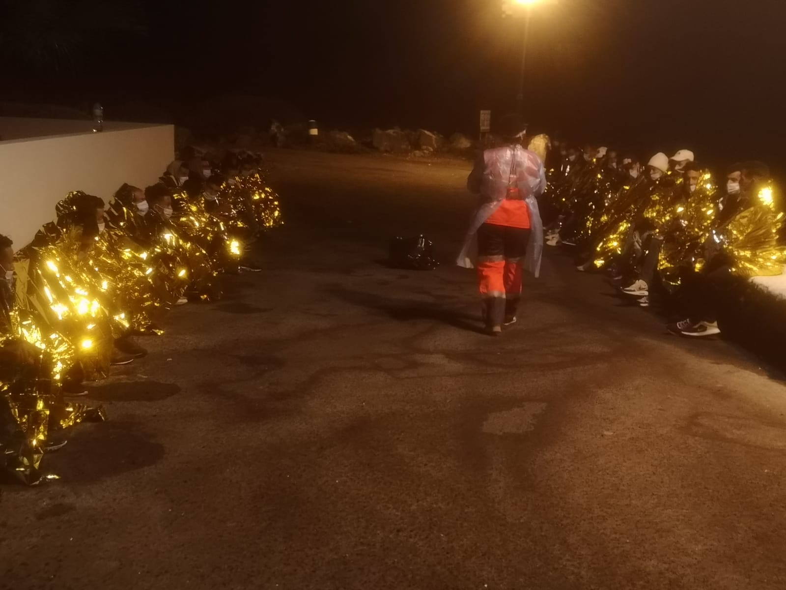 Inmigrantes desembarcados en Orzola 2