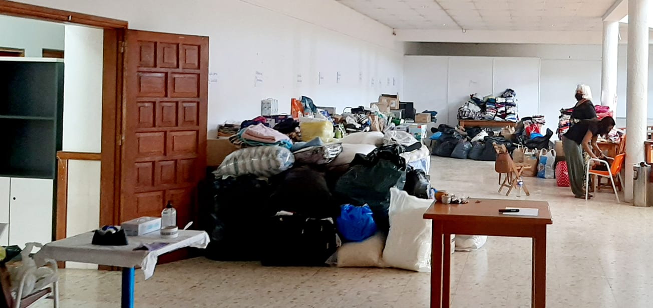 Recogida de enseres para La Palma 4