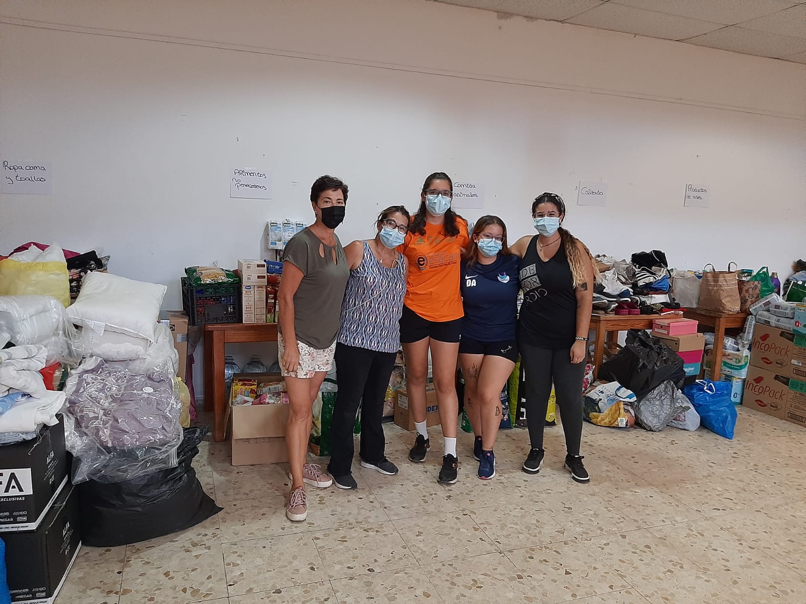Recogida de enseres para La Palma 5