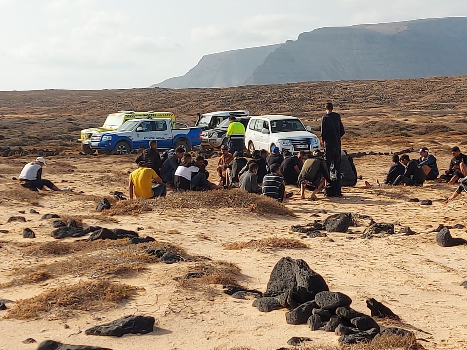 Inmigrantes en La Graciosa 2