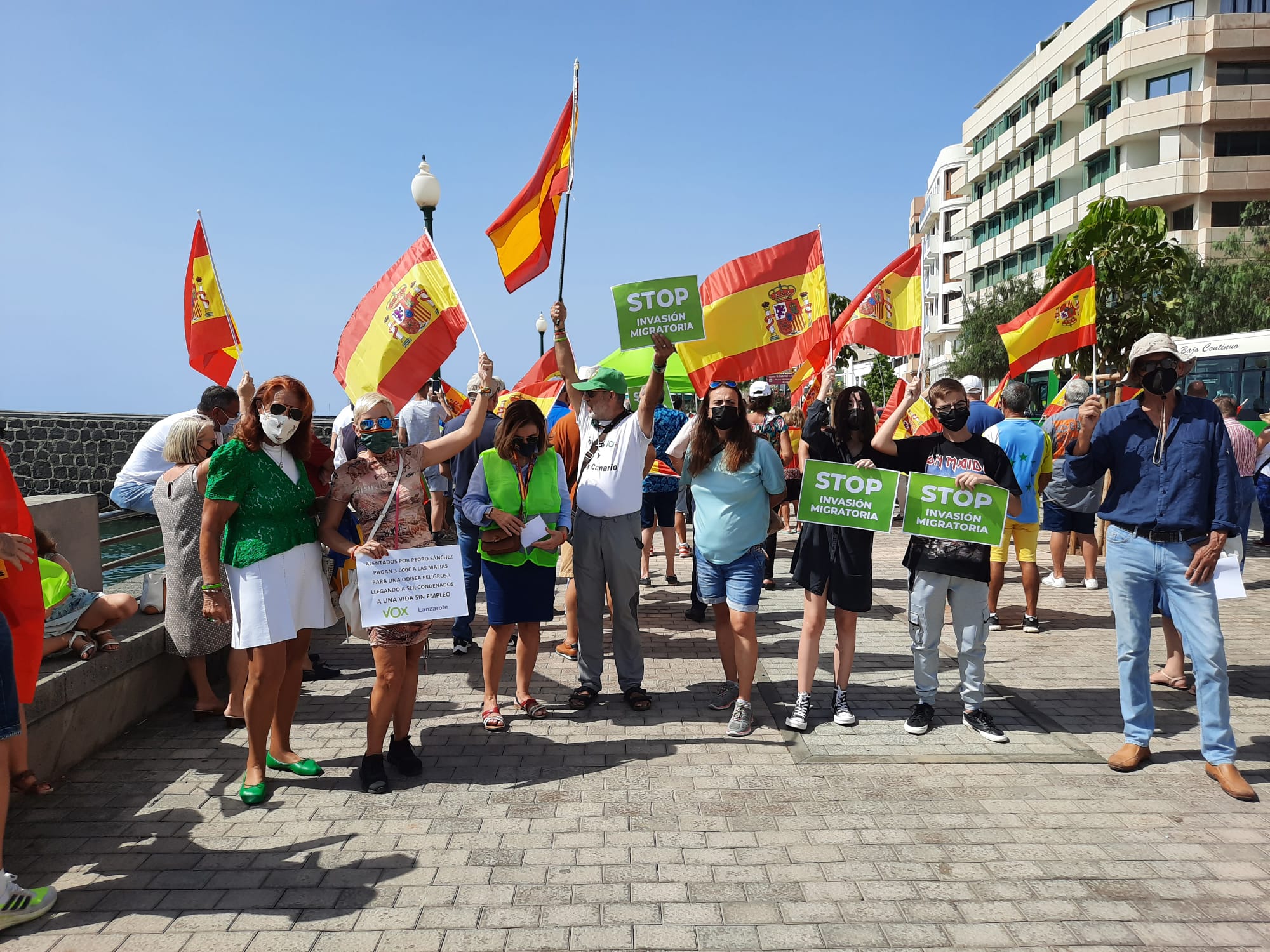Concentración de VOX en Arrecife 2