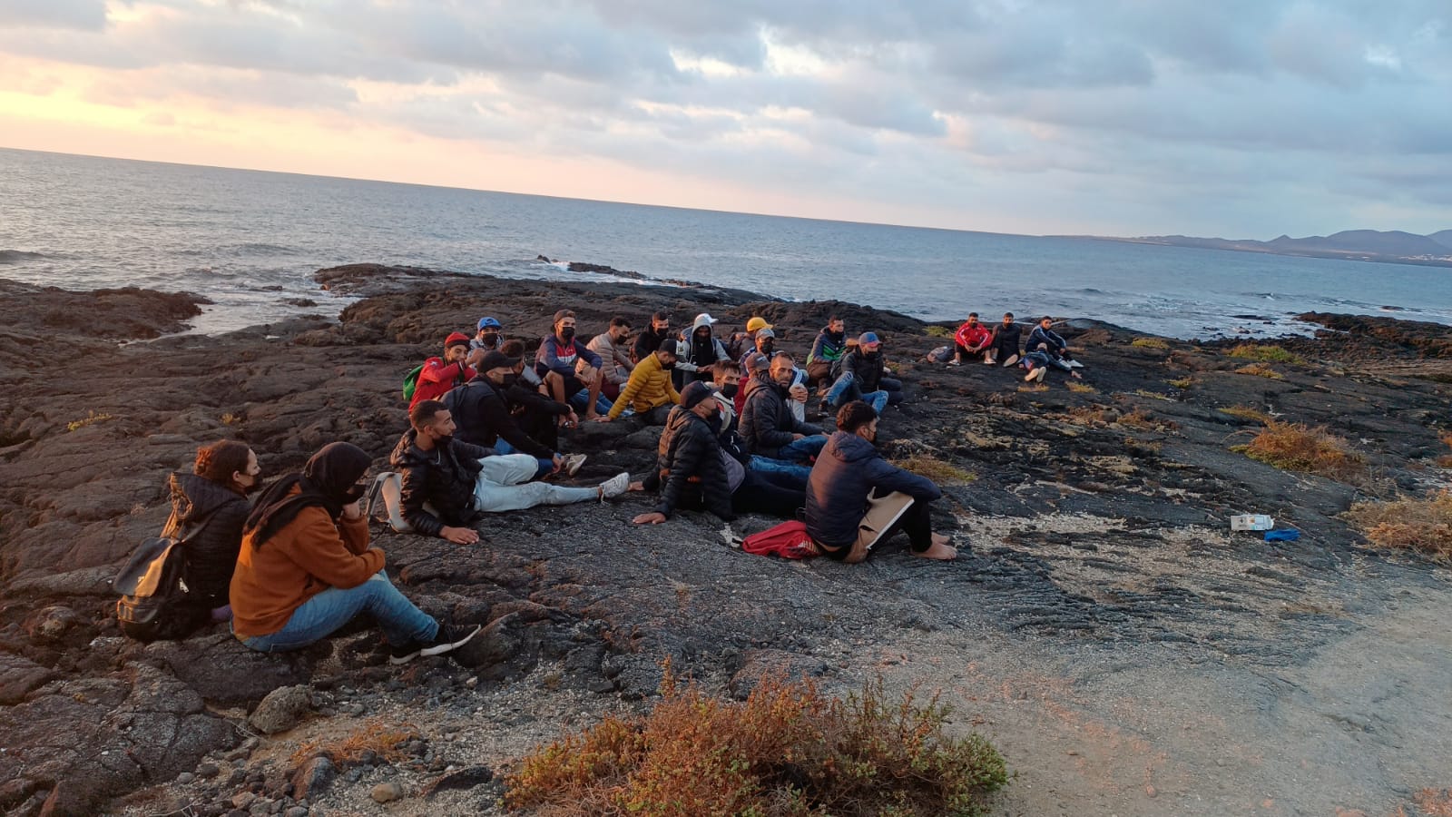 Inmigrantes en Los Jameos