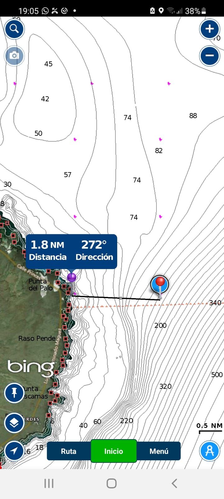 Patera a 3 millas de Orzola