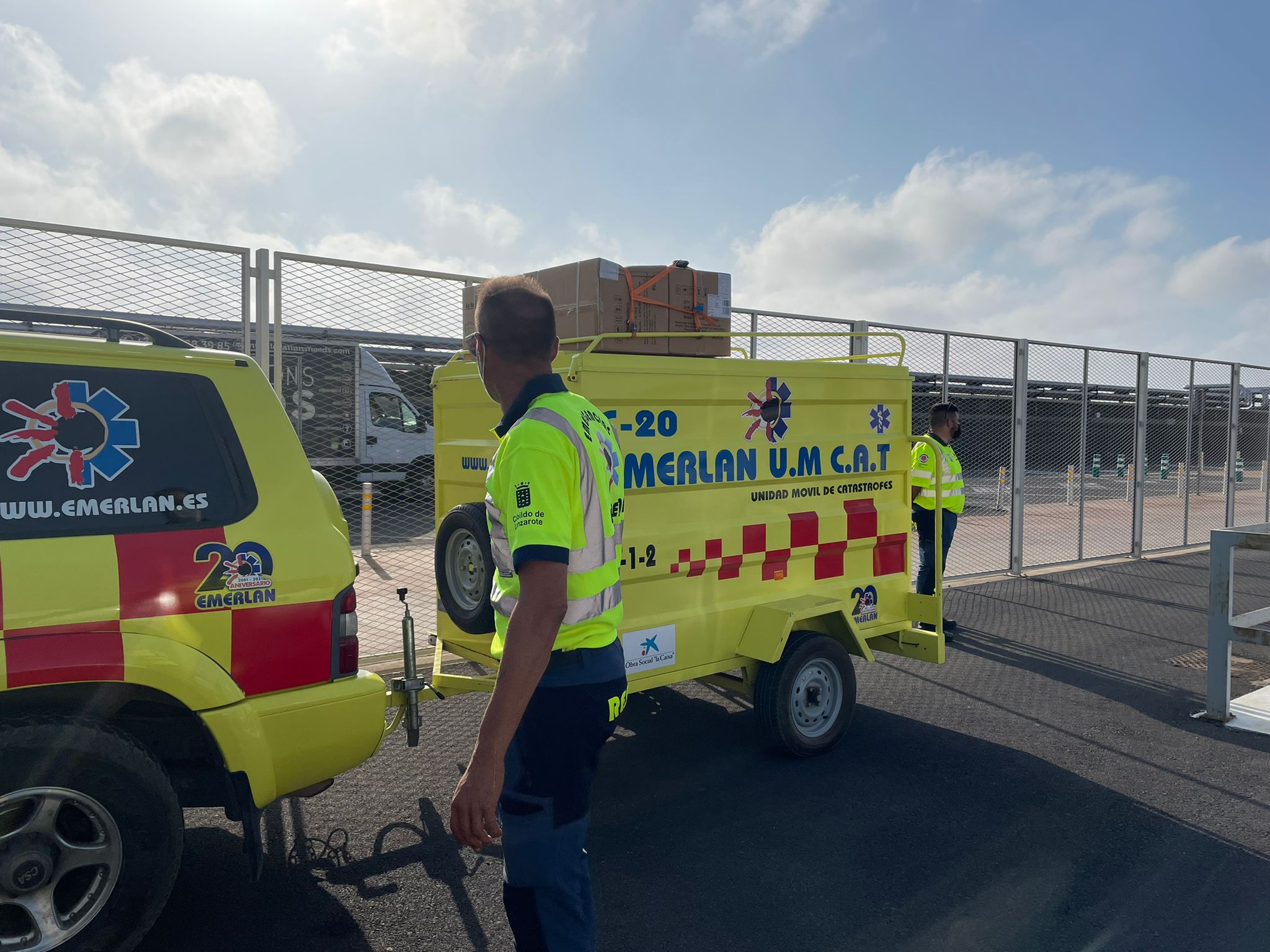 Contingente de EMERLAN con destino a La Palma 3