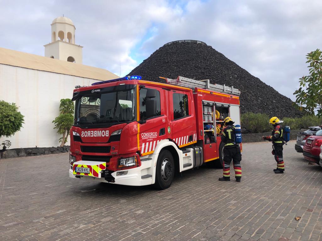 Incendio en Hotel Volcán