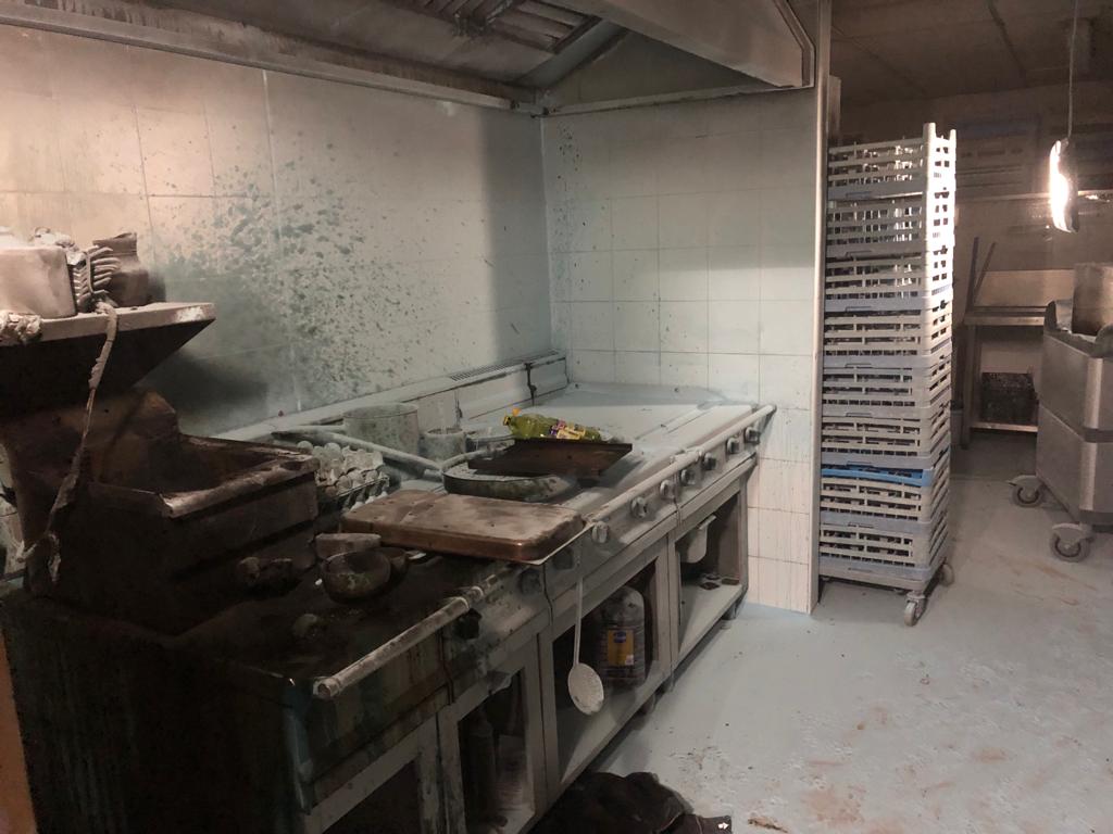 Incendio en Hotel Volcán 3