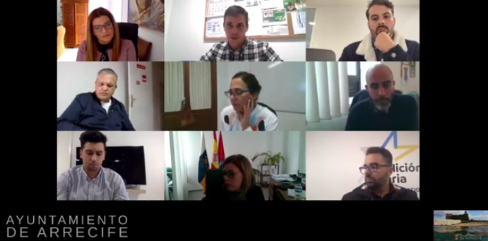 Pleno telemático de Arrecife 2 - 26 de noviembre
