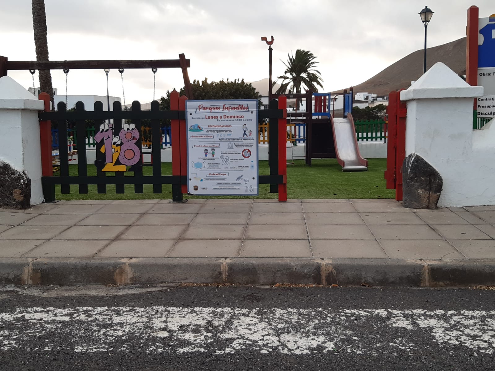 Parques de Tinajo inaccesibles 2