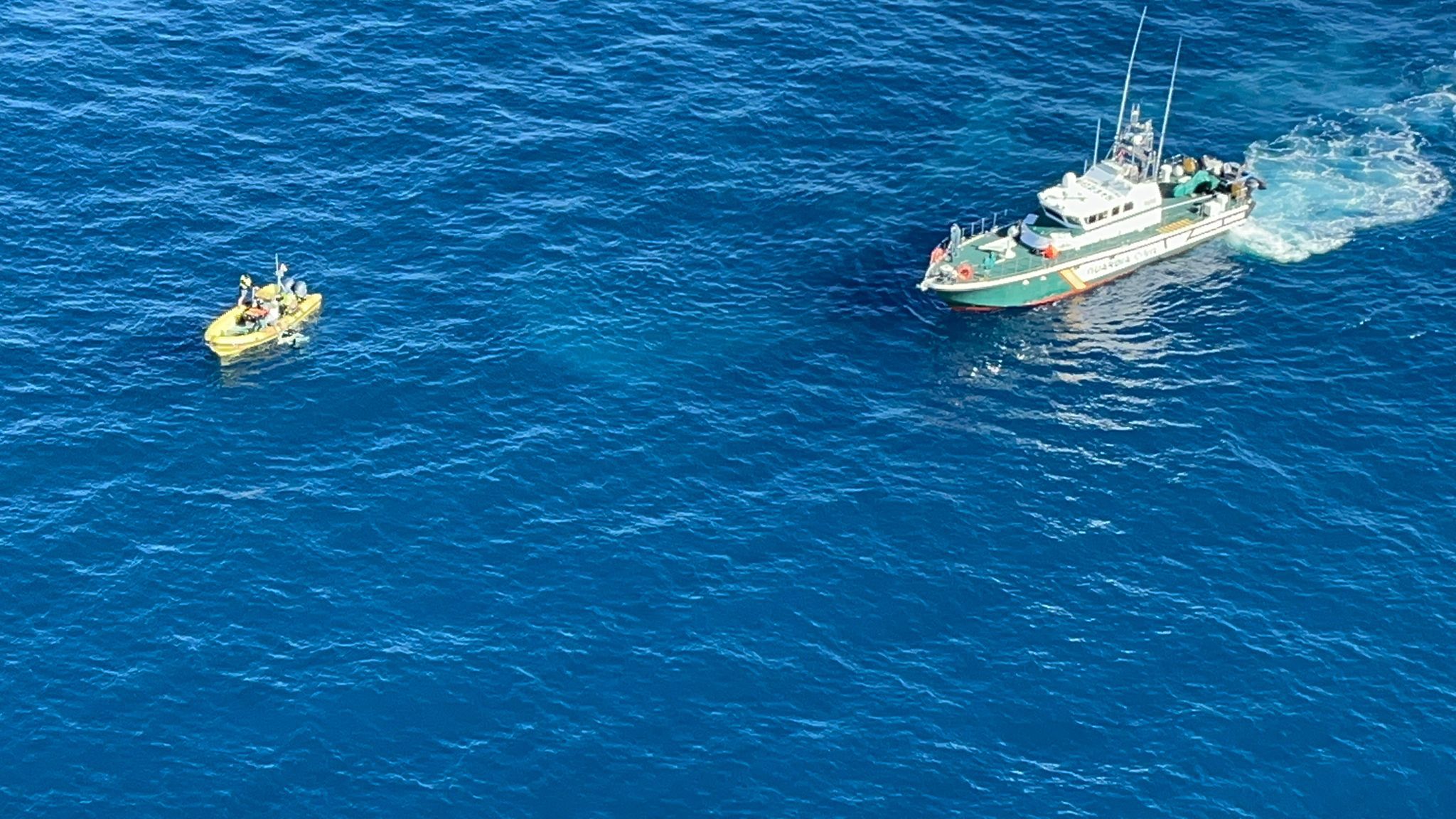 Rescate de un cuerpo en el mar 3