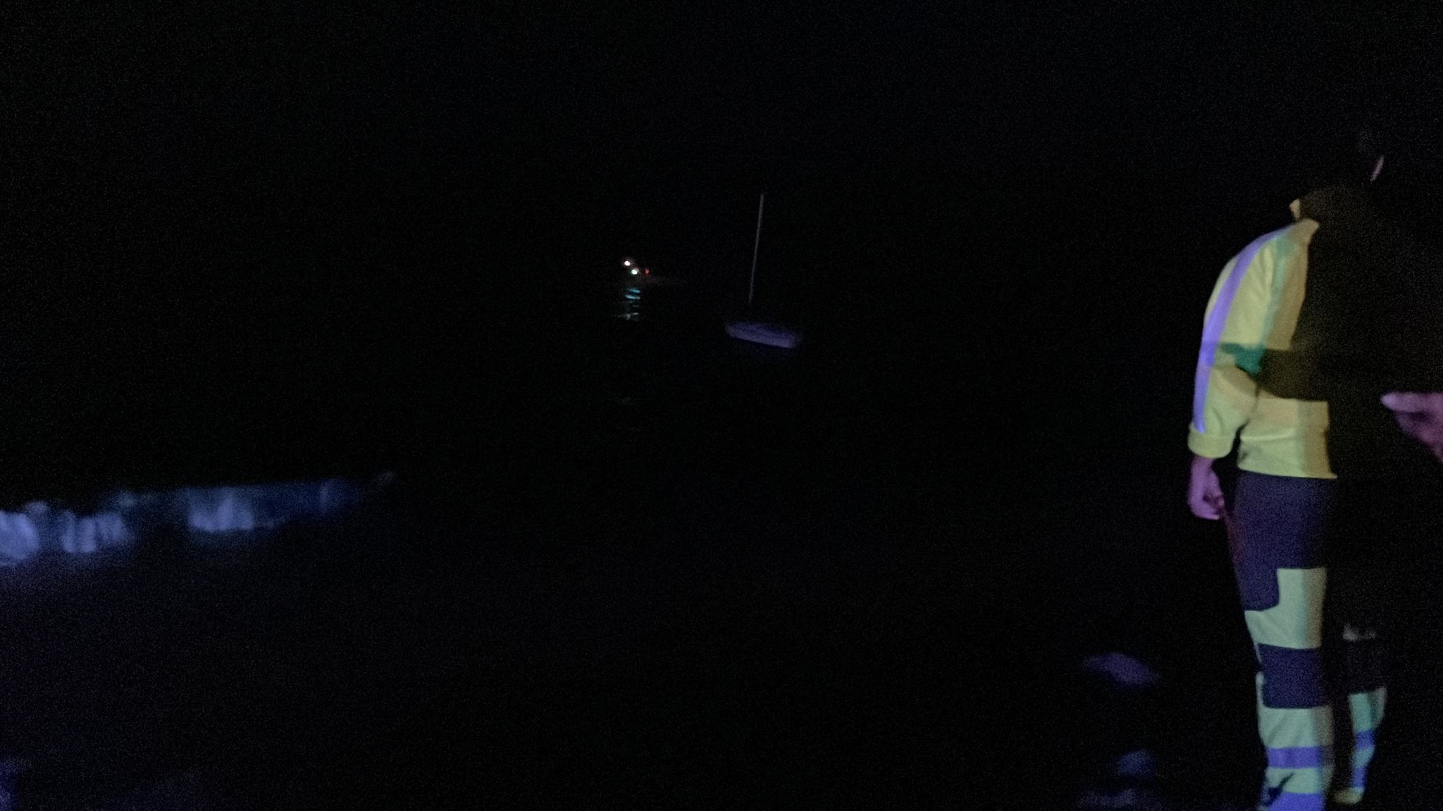 Rescate de un yate en Puerto Calero 2