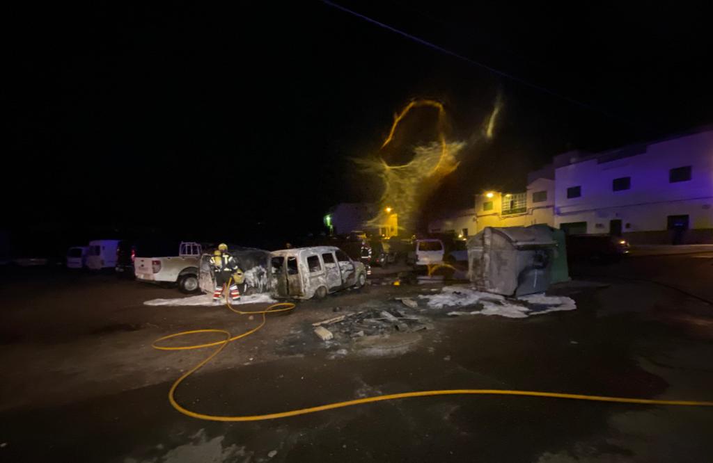 Incendio en la calle Trillo 2