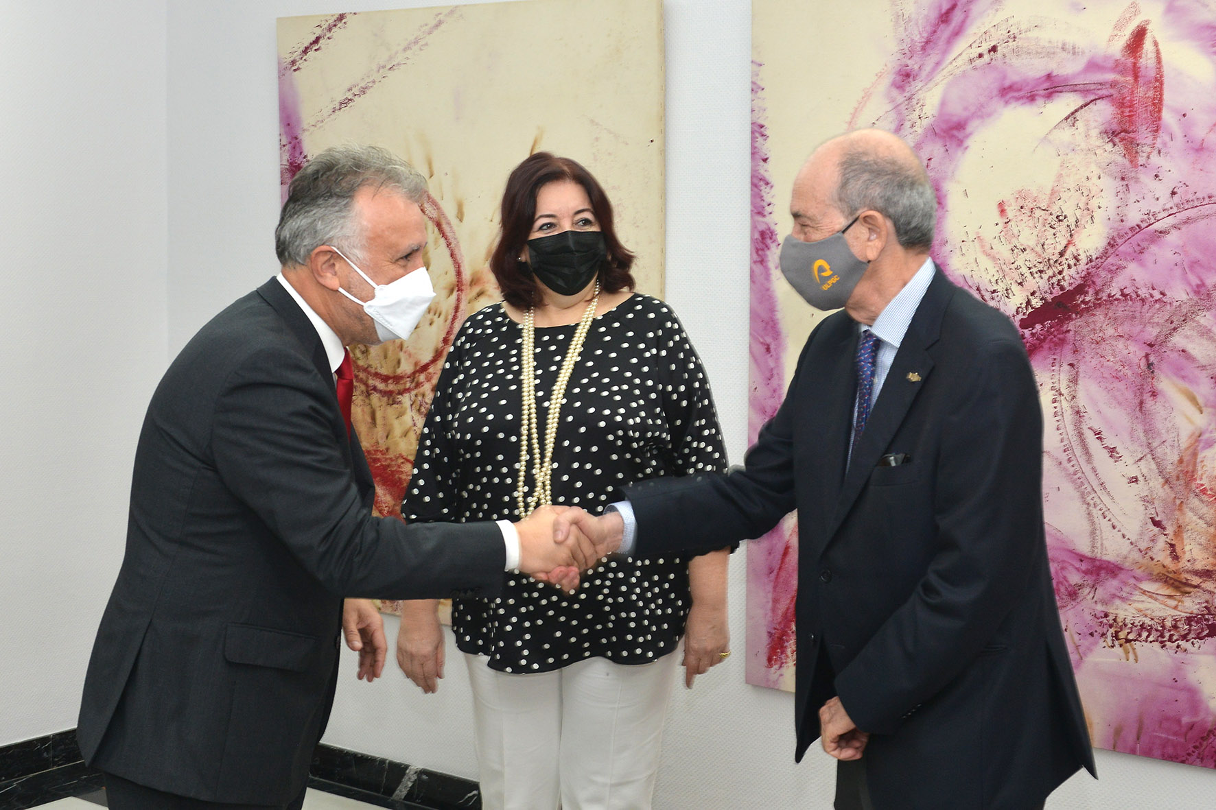 Ángel Victor Torres, Manuela de Armas y Ángel Tristán