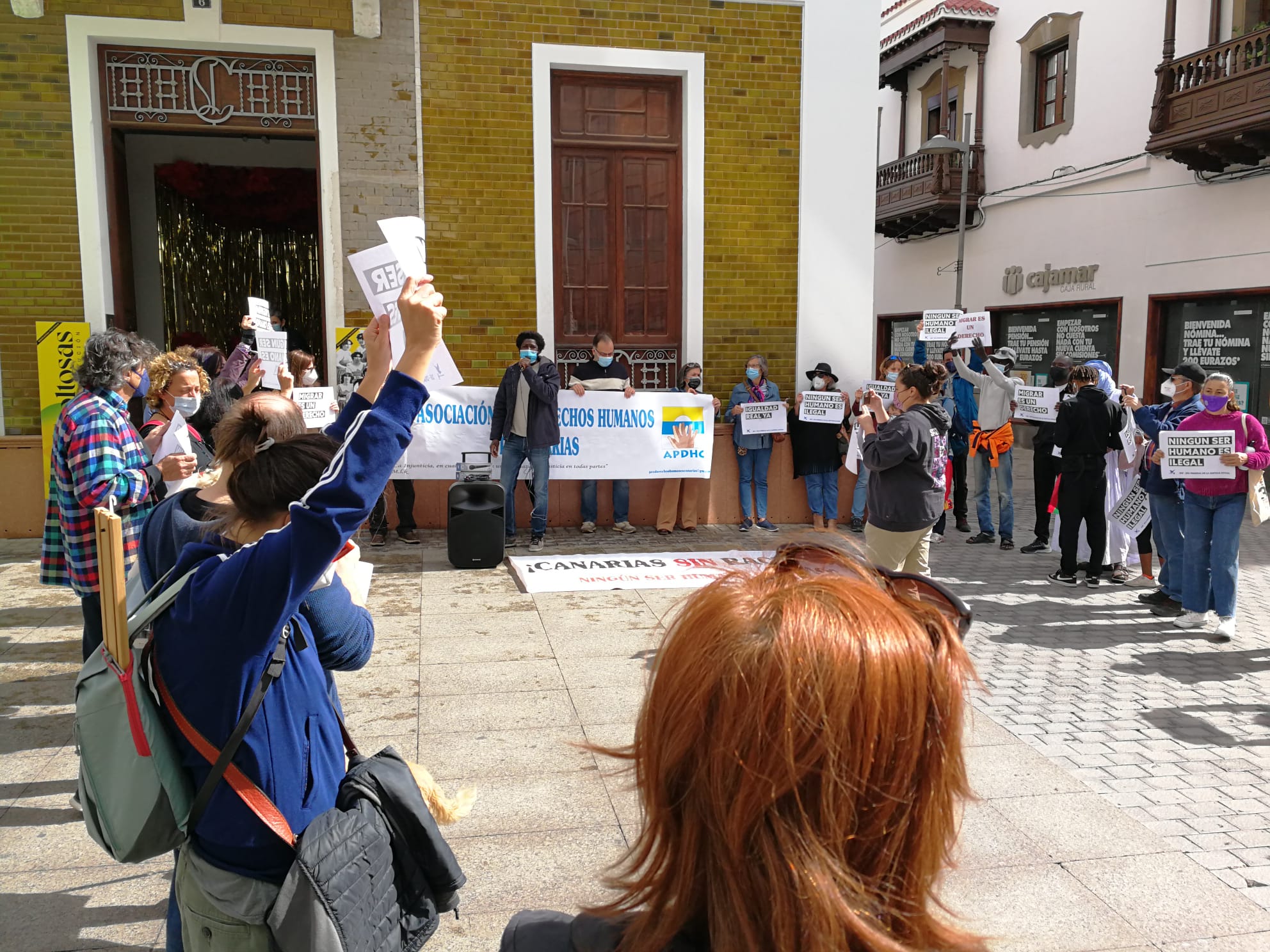 Concentración por el Dia Mundial de la Justicia Social 2