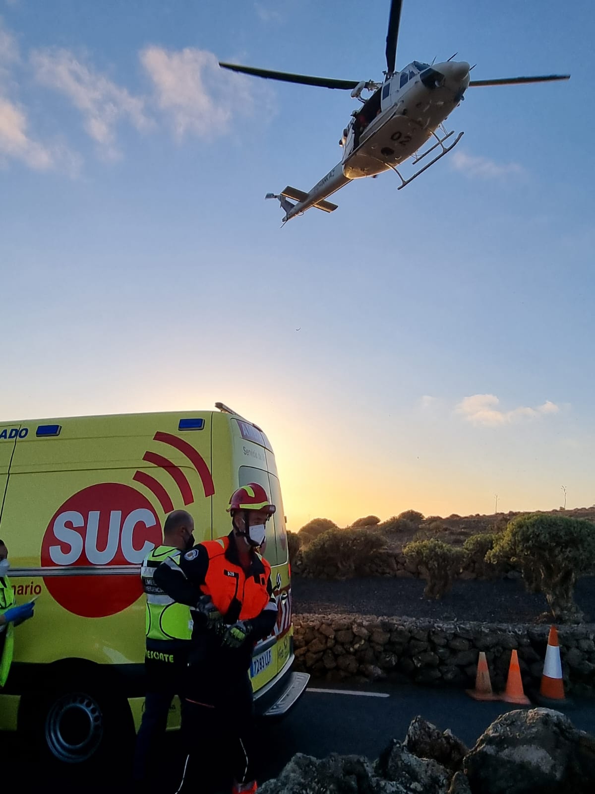 Muere un senderista en el Risco de Famara 3