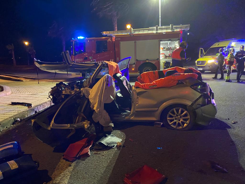 Dos víctimas mortales en accidente de tráfico junto al Rubicón