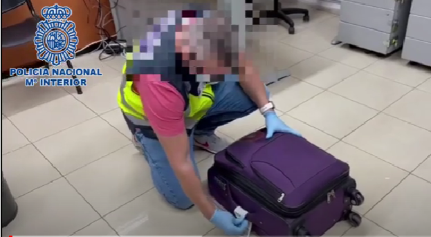 Detenido con 3 kilos de cocaína