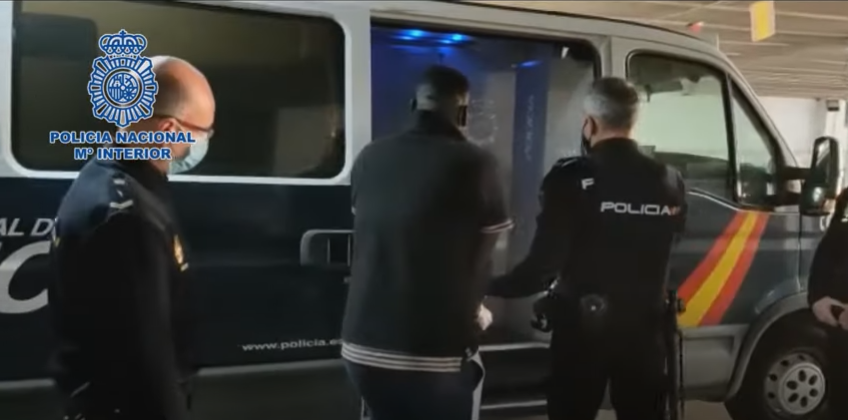 Guineano detenido con 1170 gramos de cocaína