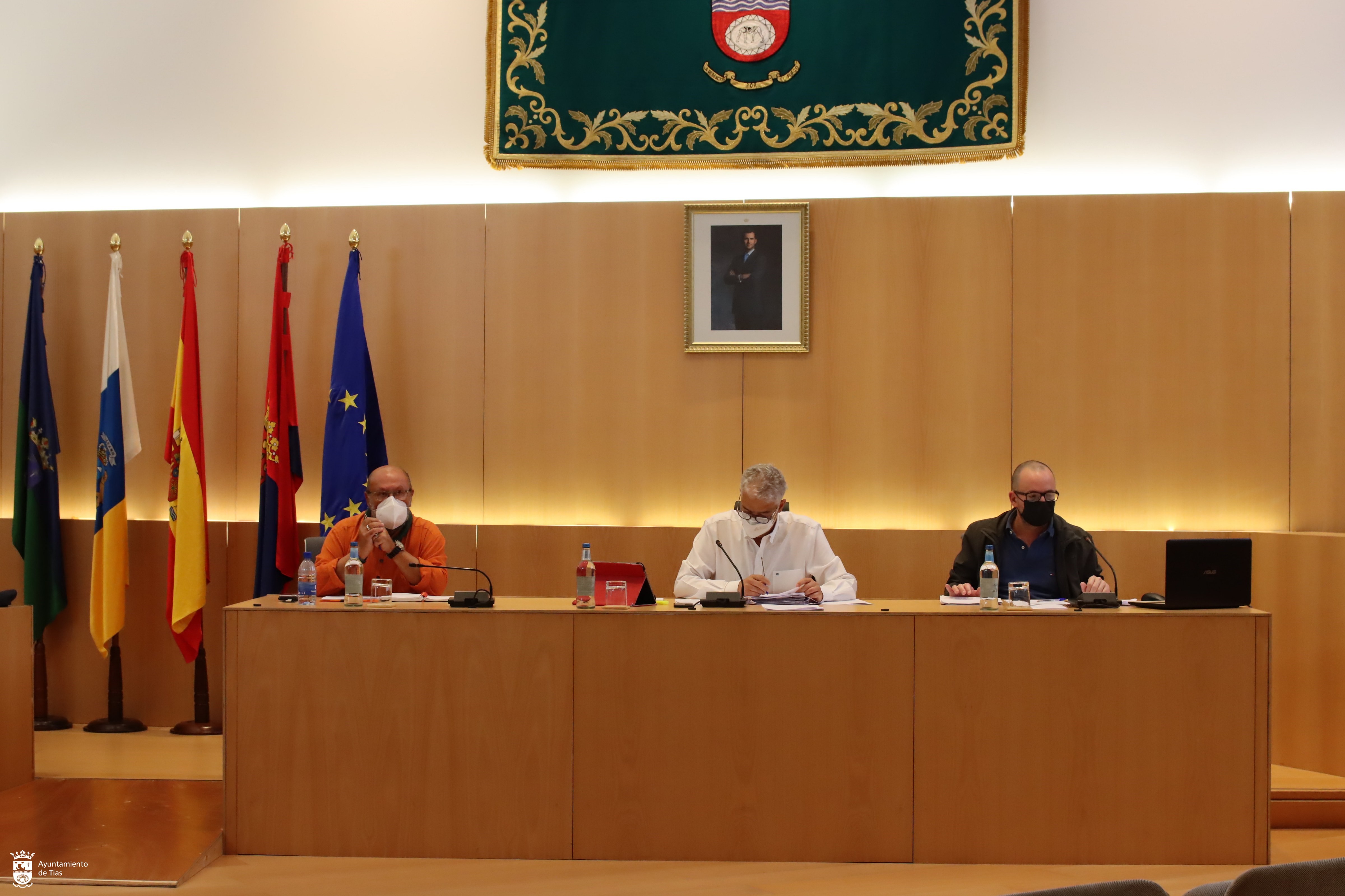 Pleno de los presupuestos en Tías 2
