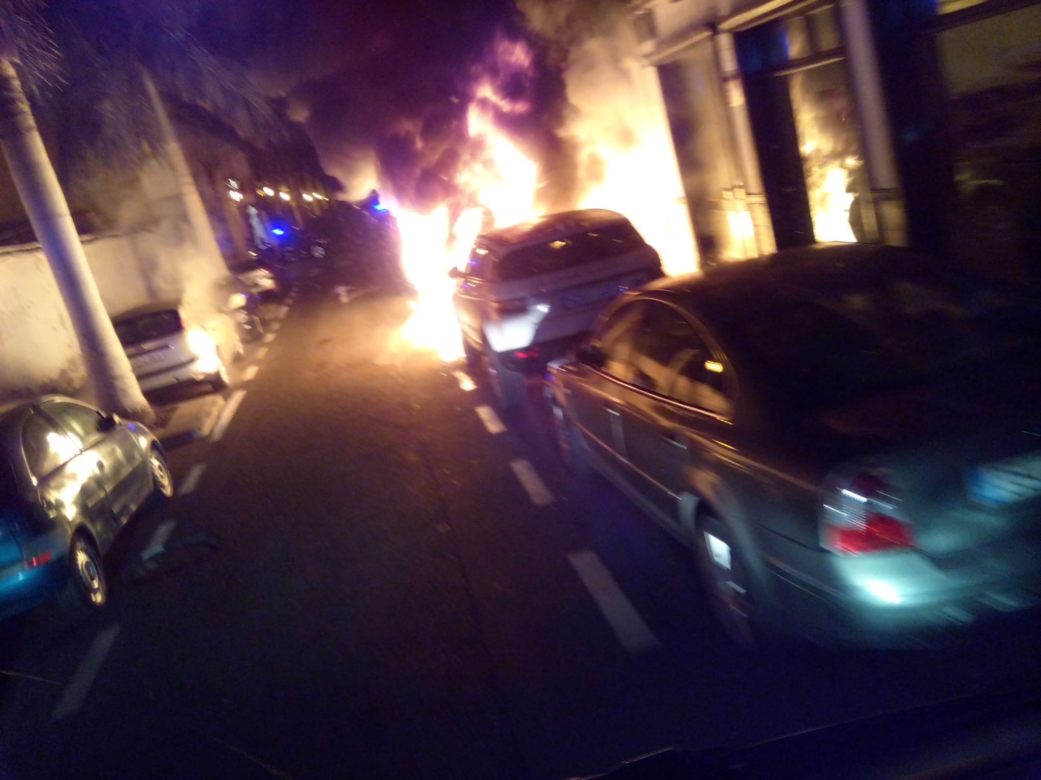 Gran incendio en la calle Triana 2