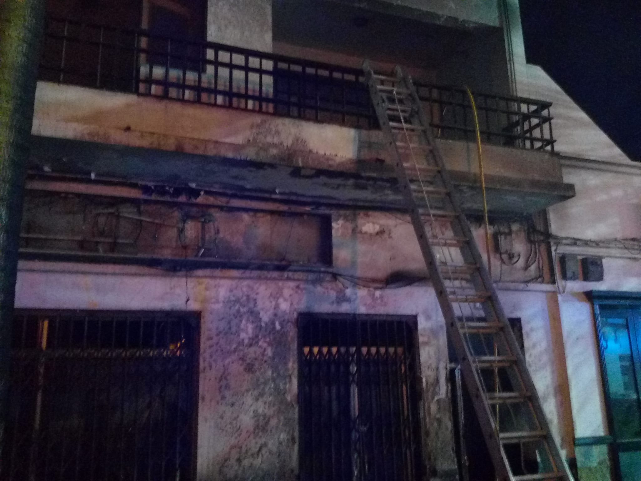 Gran incendio en la calle Triana 3