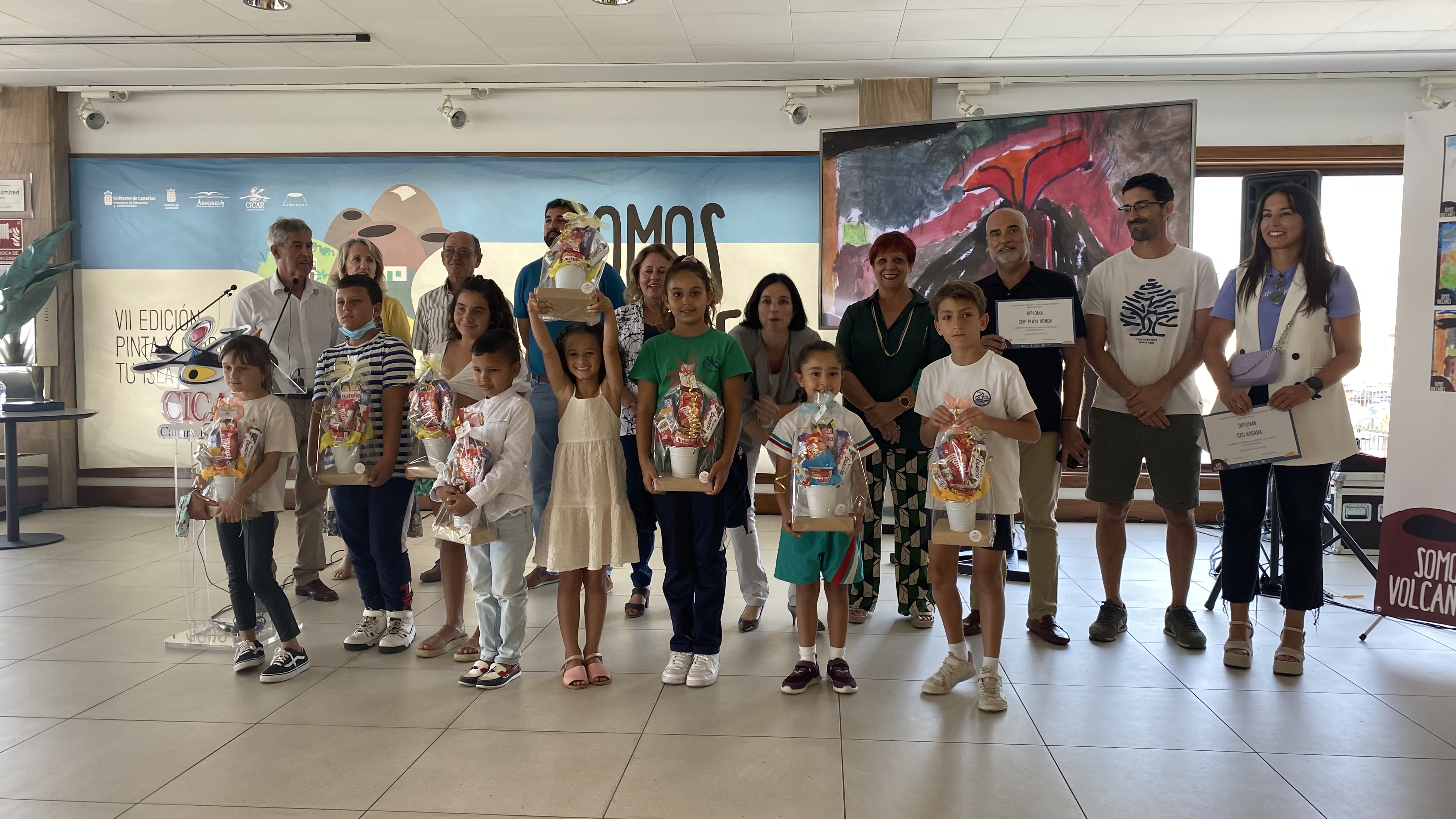 Entrega de premios Pinta y cuida tu Isla 2