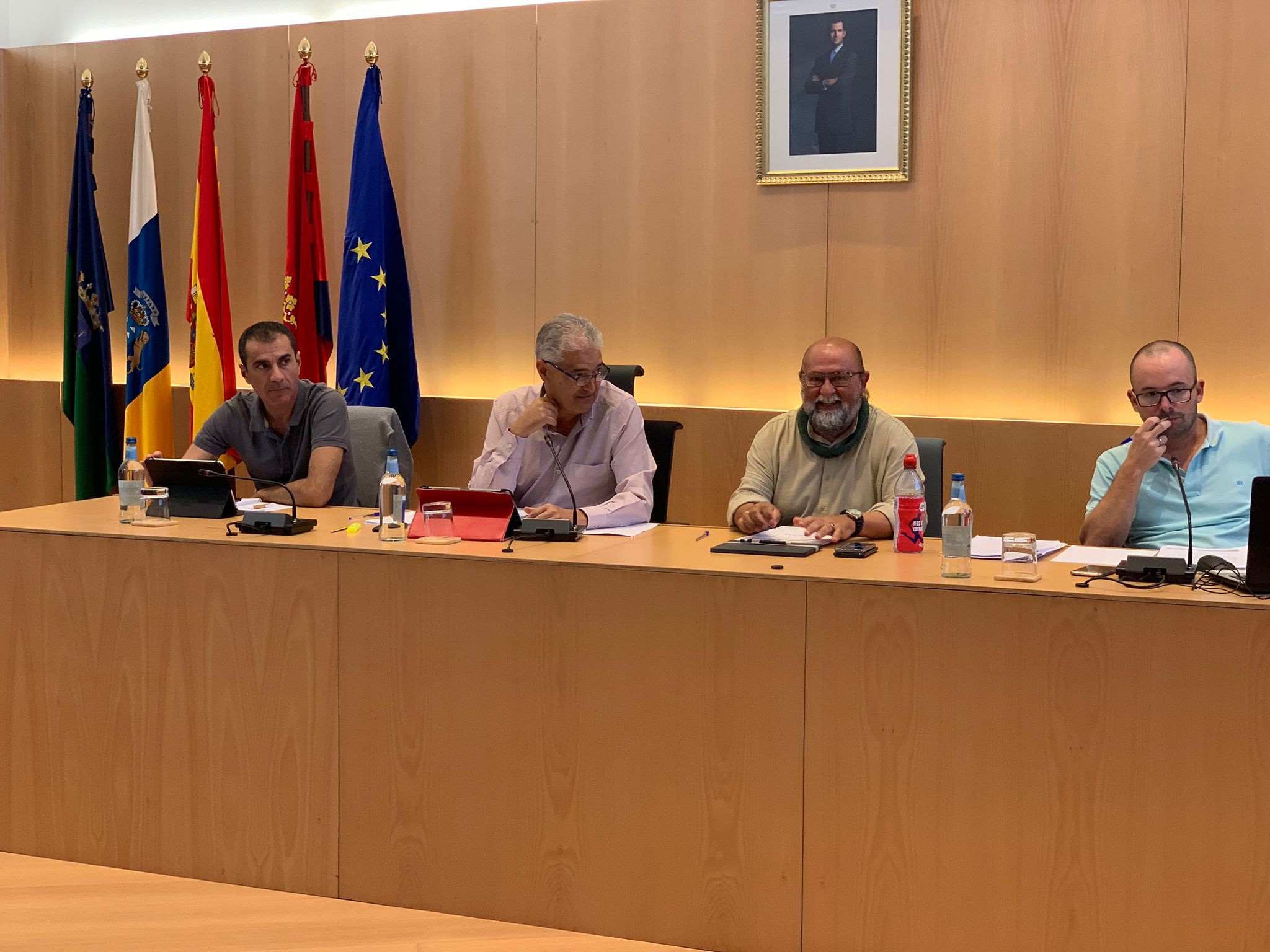 Pleno de Tías en homenaje a Ico Arrocha