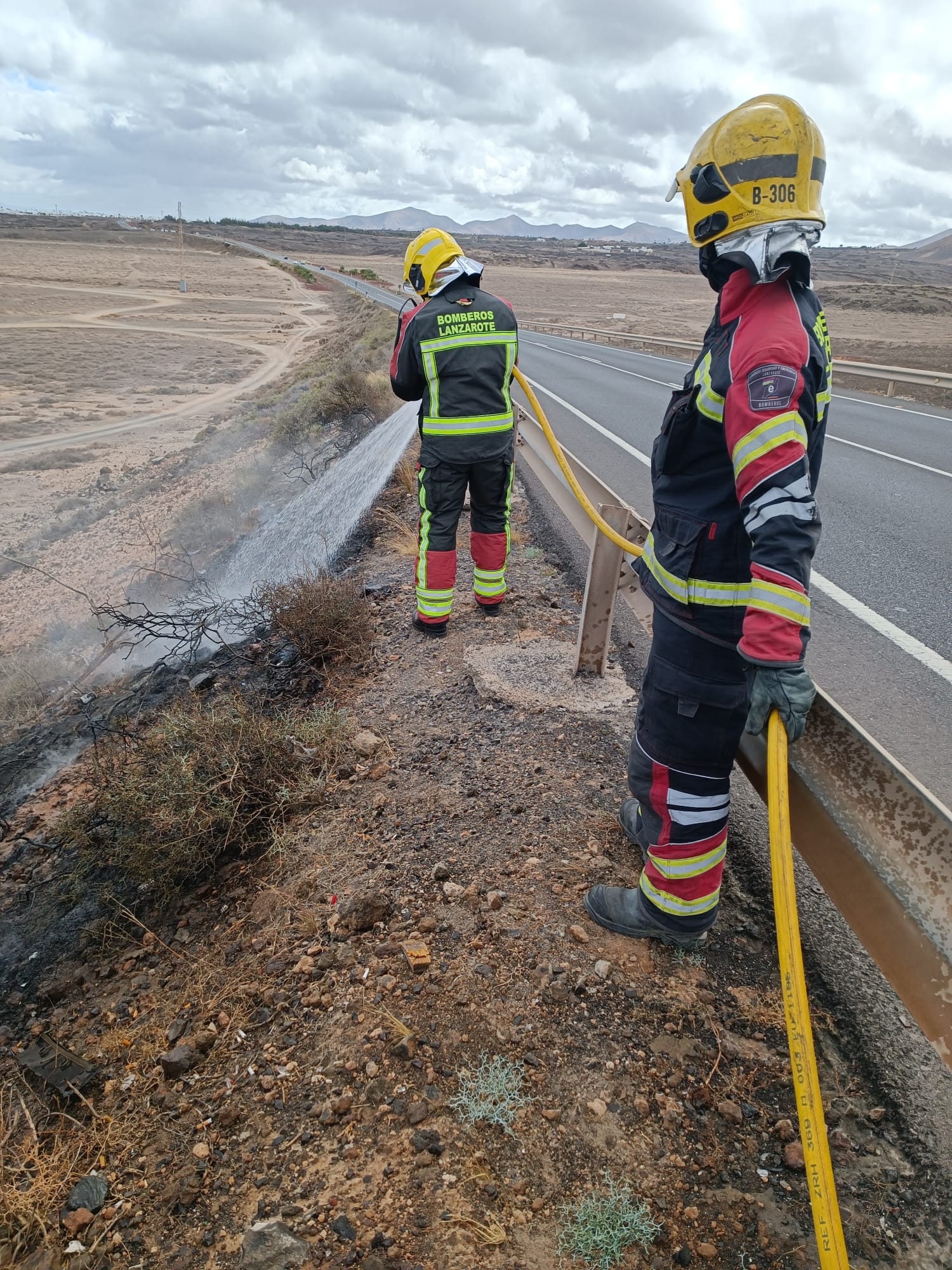 Incendio de rastrojos (2)