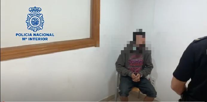 Uno de los pirómanos detenidos