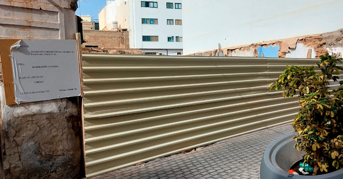 Estado actual de la finca urbana